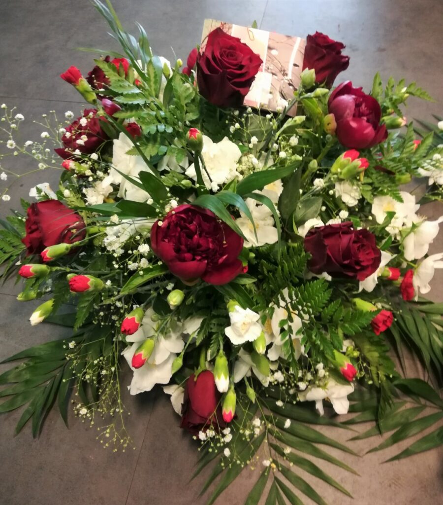 Coussin en fleur