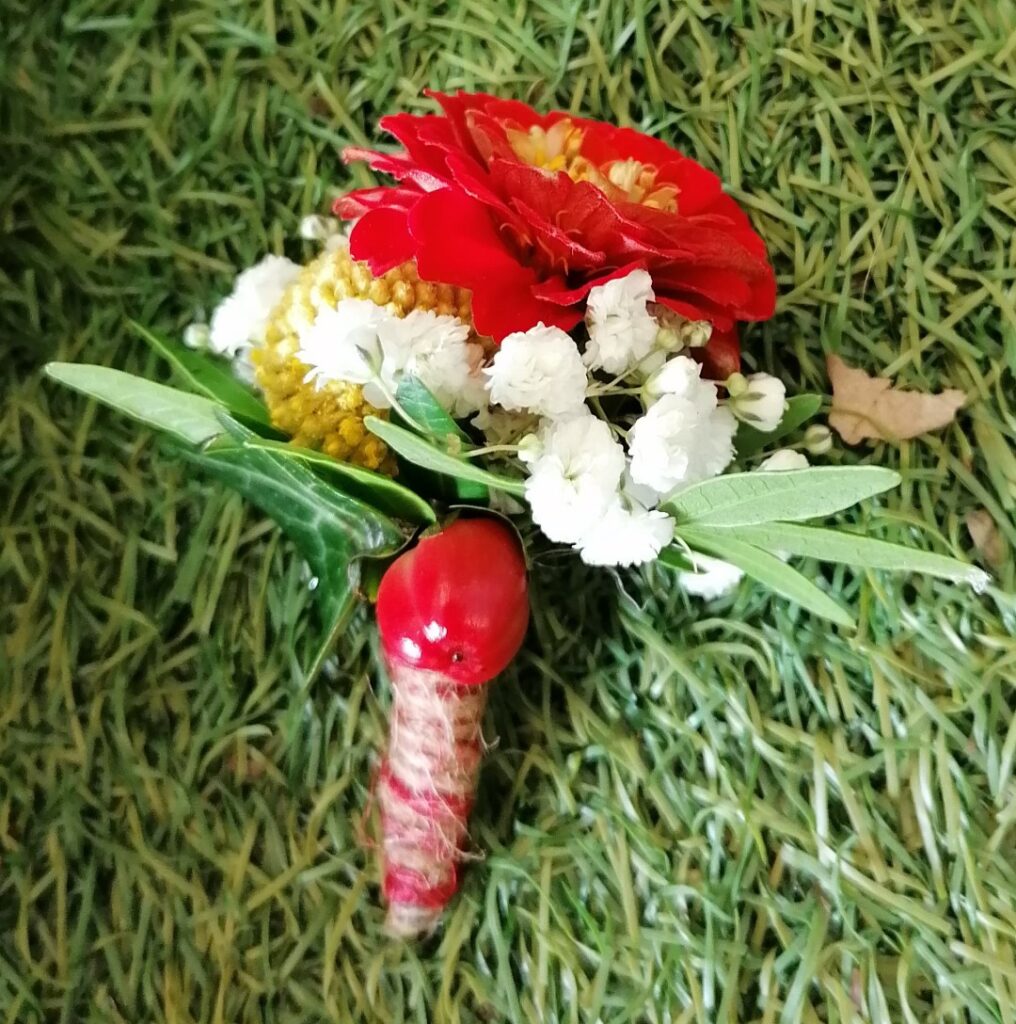 Boutonnière fleur