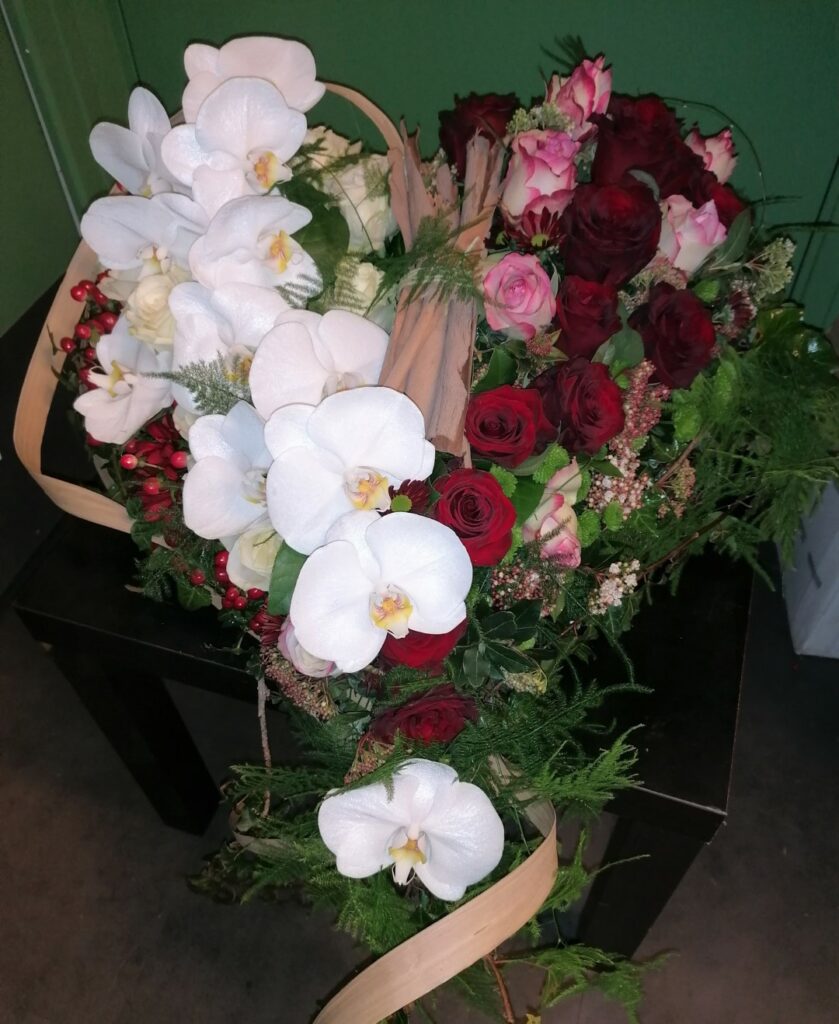 Cœur en fleurs