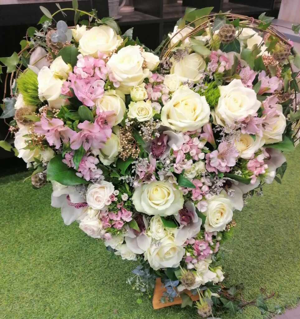 Cœur en fleurs